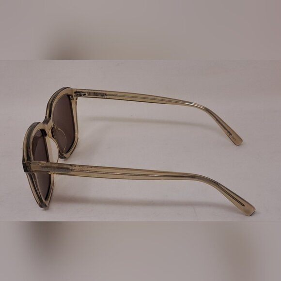 Saint Laurent Womens Sunglasses Transparent Lt Brown Square SL 457 004 53-20-145 - Picture 12 of 14